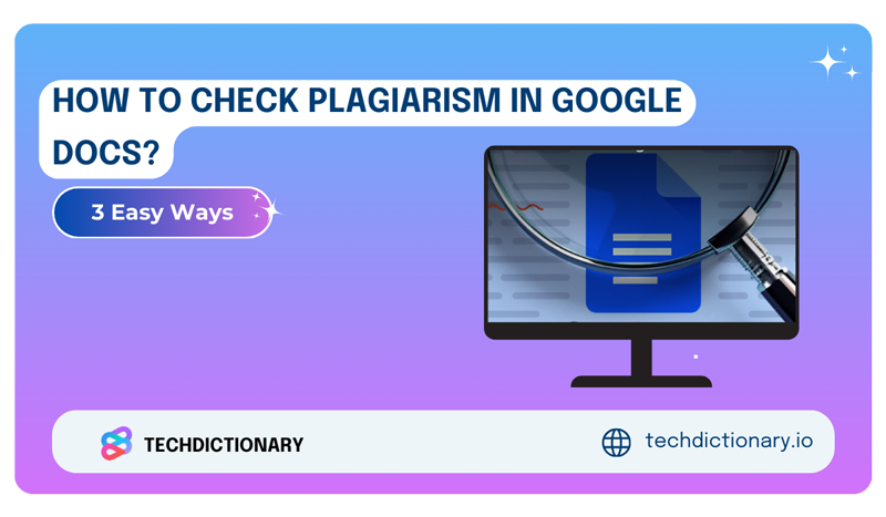 How to Check Plagiarism in Google Docs