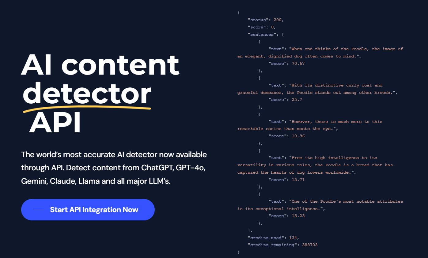 Winston AI Review: A Content Detector API