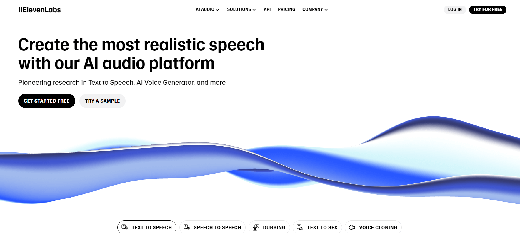 ElevenLabs - #1 Realistic Voice Cloning Software