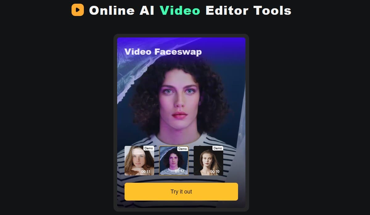 heyeditor ai face swap online