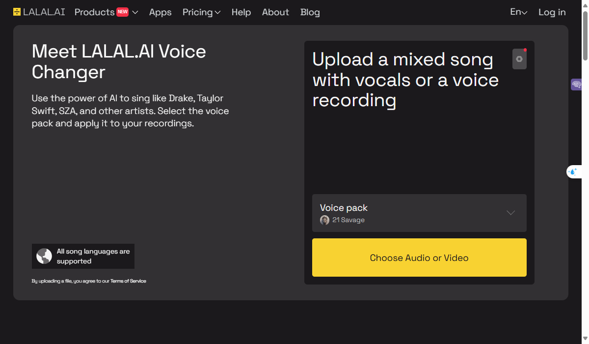 LALAL.AI - Best AI Tools For Audio Editing
